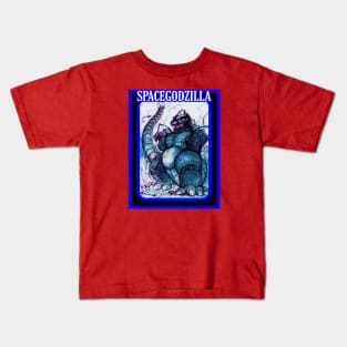 SPACEGODZILLA Kids T-Shirt